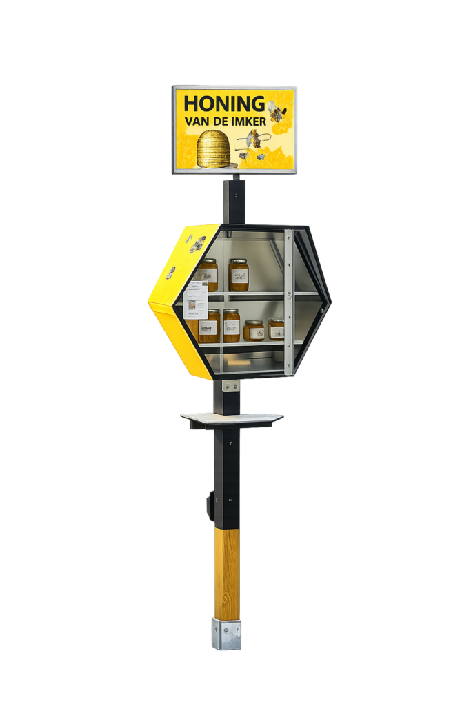 Verkooppunt honing (BeeWelcome)